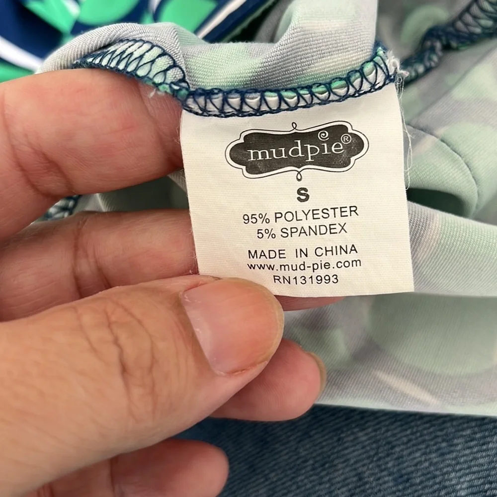 Mud Pie Langley Green Dress, Small‎ - Picture 7 of 7